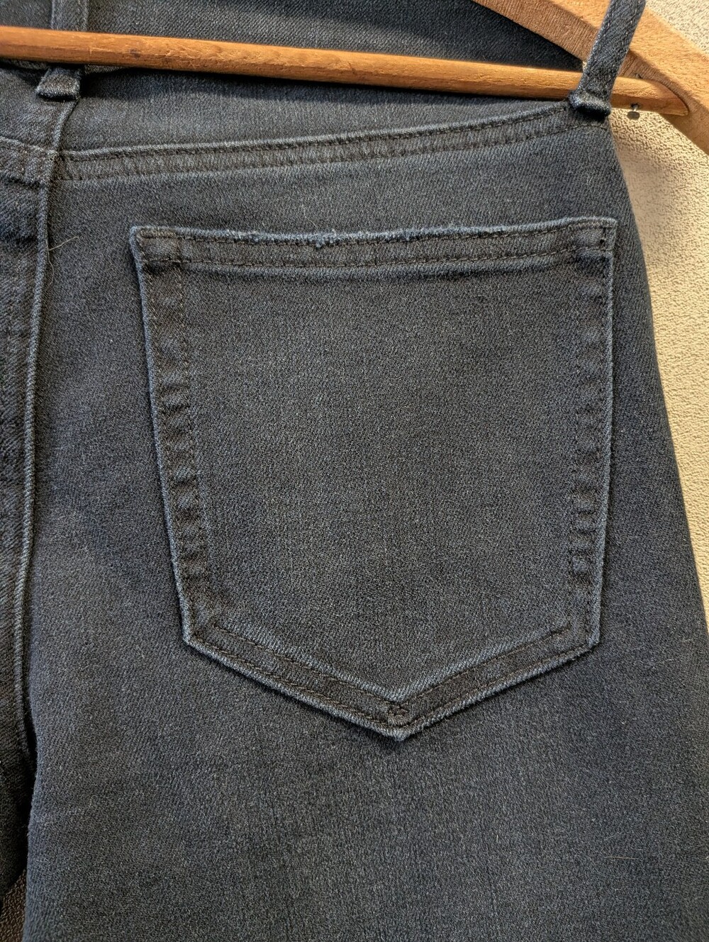 Gap Classic Straight Jeans 25R Black 360 Tech Stretch - Picture 5 of 13